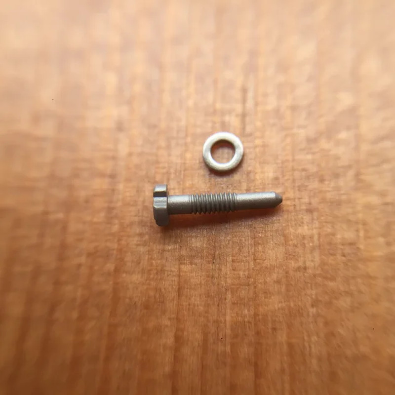 Matte Titanium Watch Band 4 Prong Screw Fits Richard Mille RM 011 030 035 055