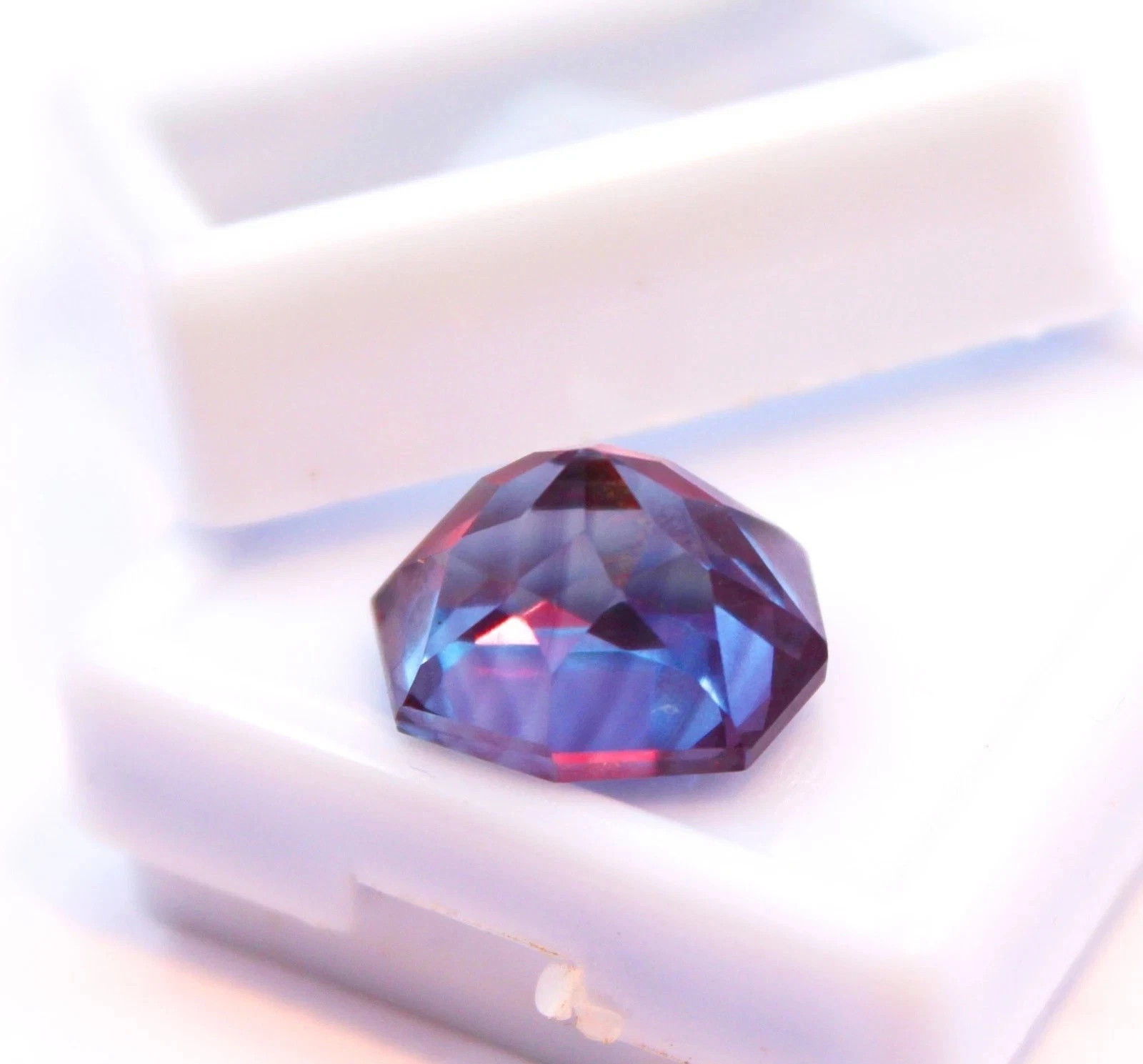 10 Ct Natural AA+ CERTIFIED Alexandrite Color Change Fancy Cut Loose Gemstone