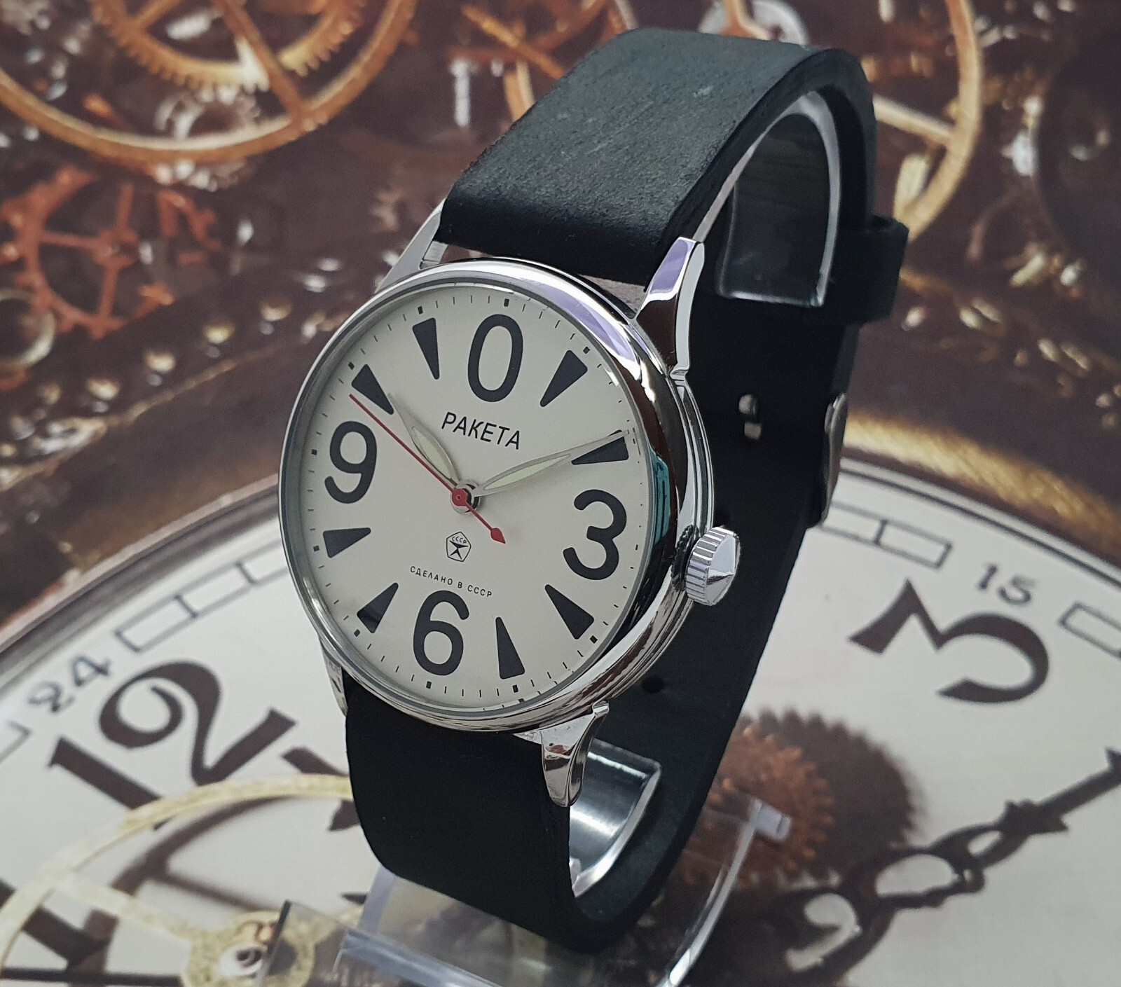 RAKETA Big Zero Men’s watch Dress Watch Vintage Mechanism 2609.HA USSR