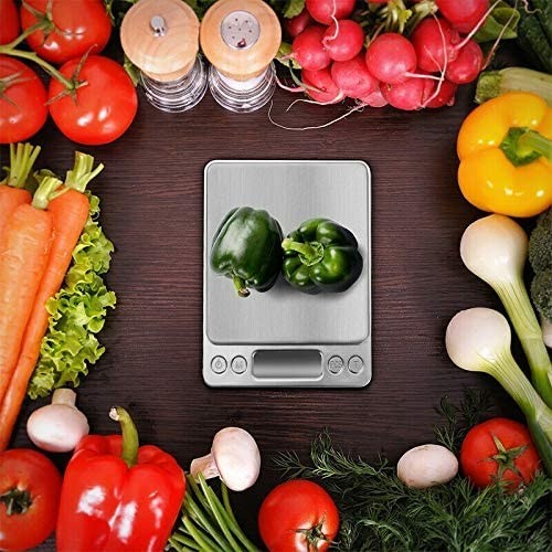 2000g x 0.1g Table Top Digital Scale Gold Herb Gems Gram Oz Calibration Weight