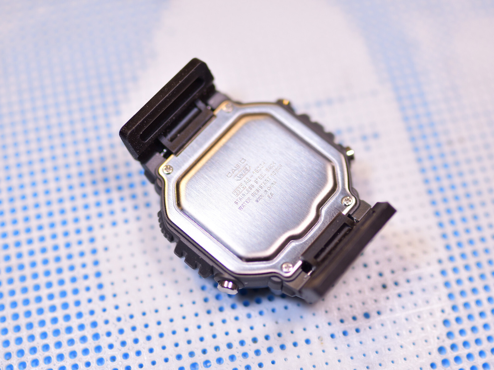 Tough Resin Strap Adapter For Casio AE1600 Digital Series Watch