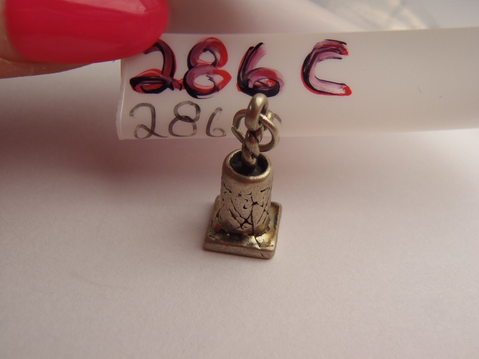 925 Sterling Silver Firecracker Fireworks Charm Made in USA Free Shipping