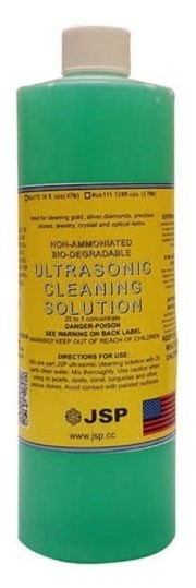 Jewelry Cleaner Solution Ultrasonic Cleaner Silver Gold Diamond Gemstones JSP