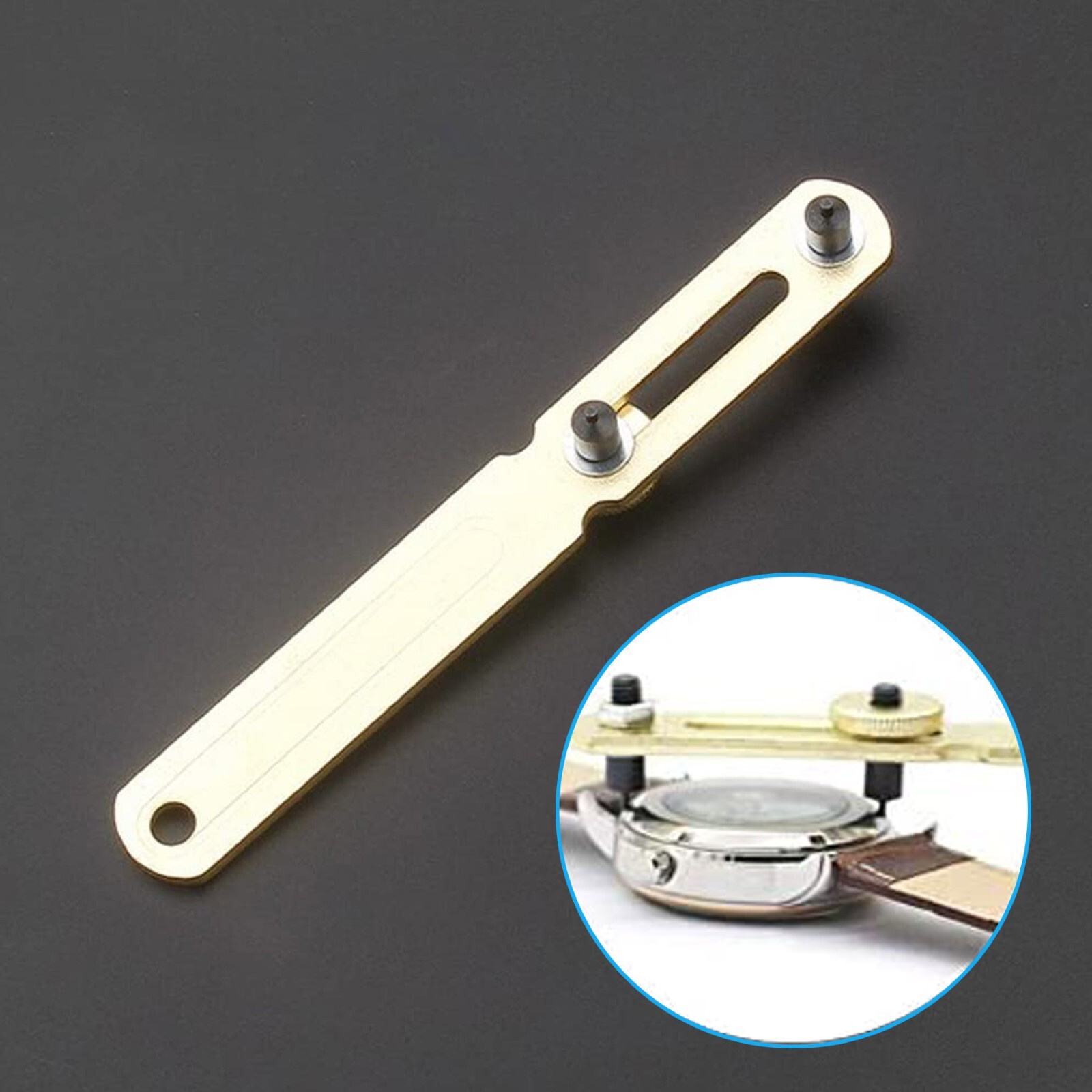 Watch Back Case Cover Opener Adjustable Handy Remover Repair Watchmaker Tool