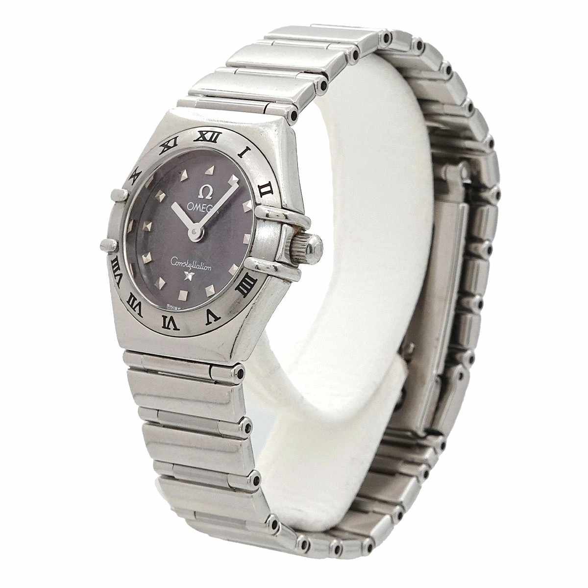 Omega Constellation Mini My Choice 1561.51 Gray Quartz Ladies