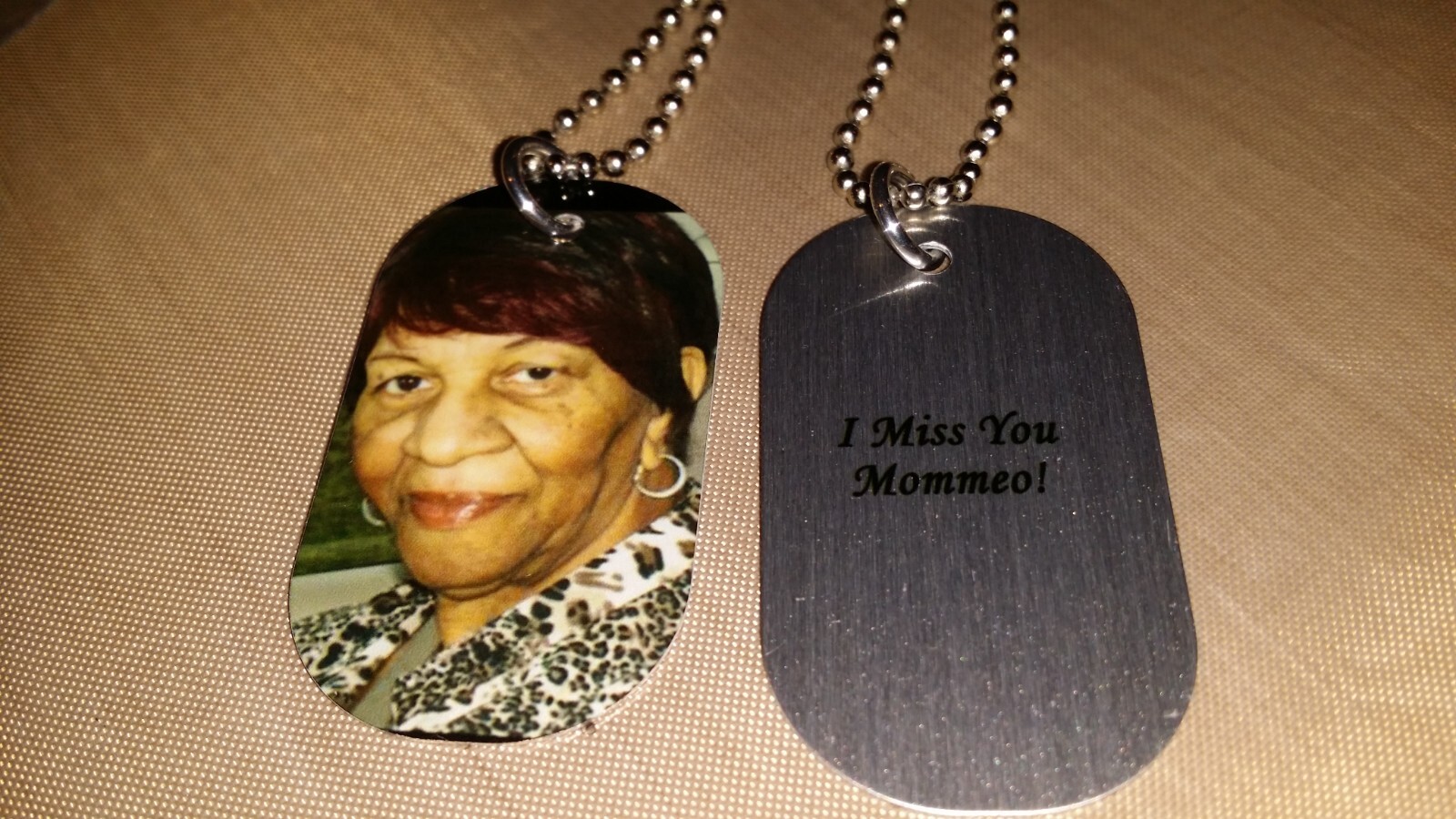 Photo Personalized Dog Tag