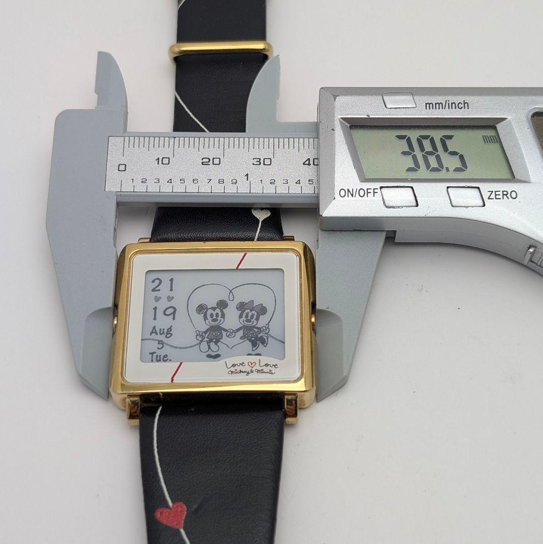 EPSON Smart Canvas Mickey Mouse Collaboration Digital Watch Japan Working Tested