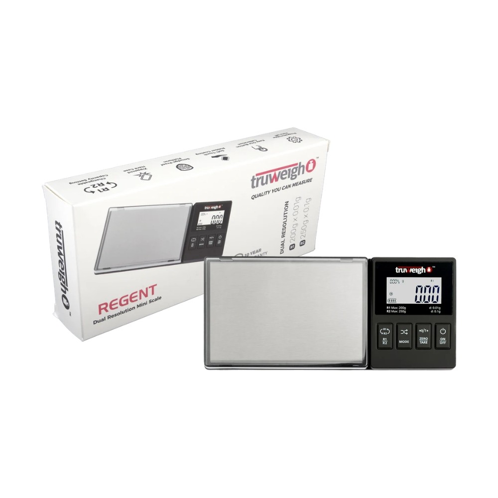 Truweigh Regent Dual Resolution 250g/200g Digital Mini Scale Jewelry Coin New