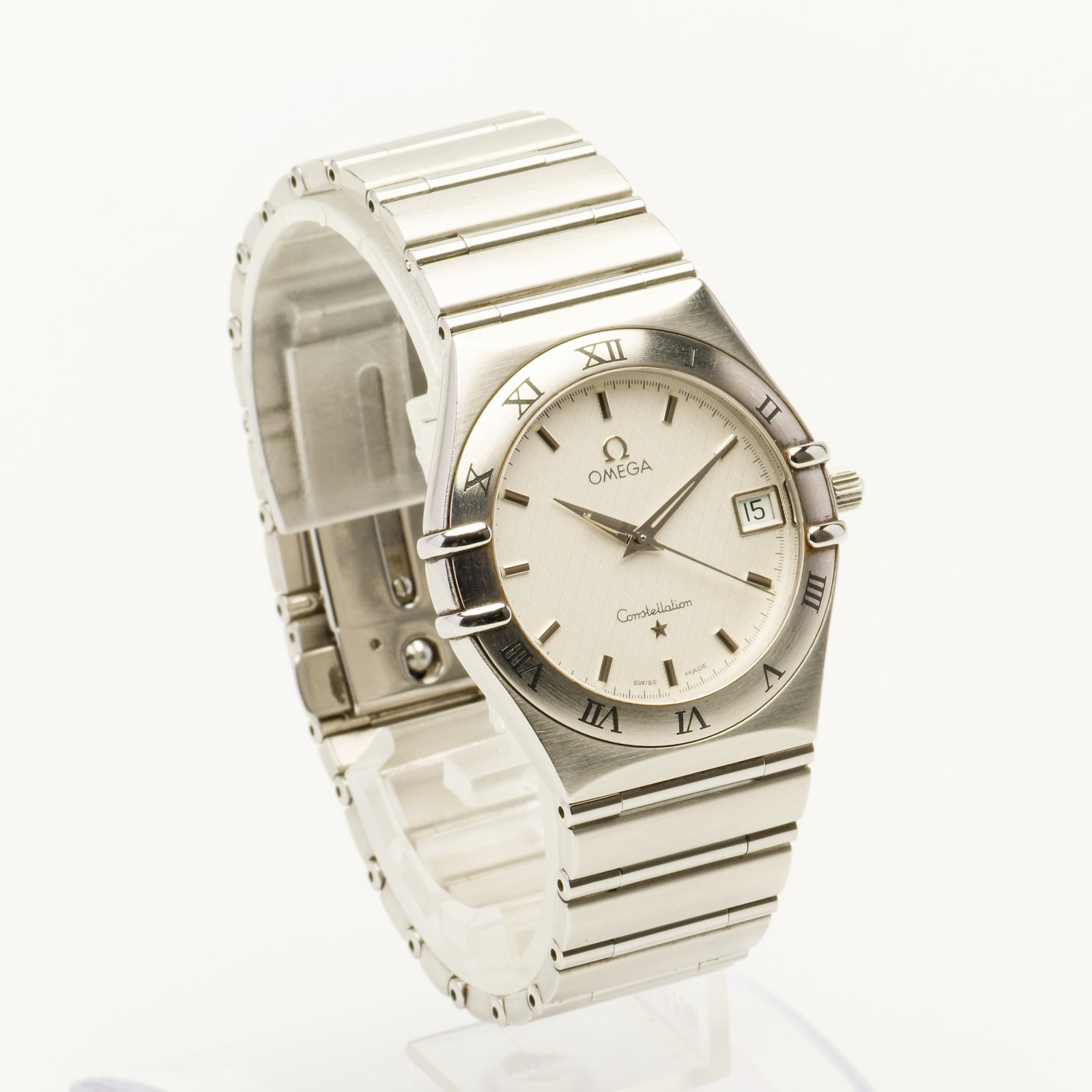 [Full Set] OMEGA Constellation 15123000 Cal.1532 34mm White Quartz Men’s Watch