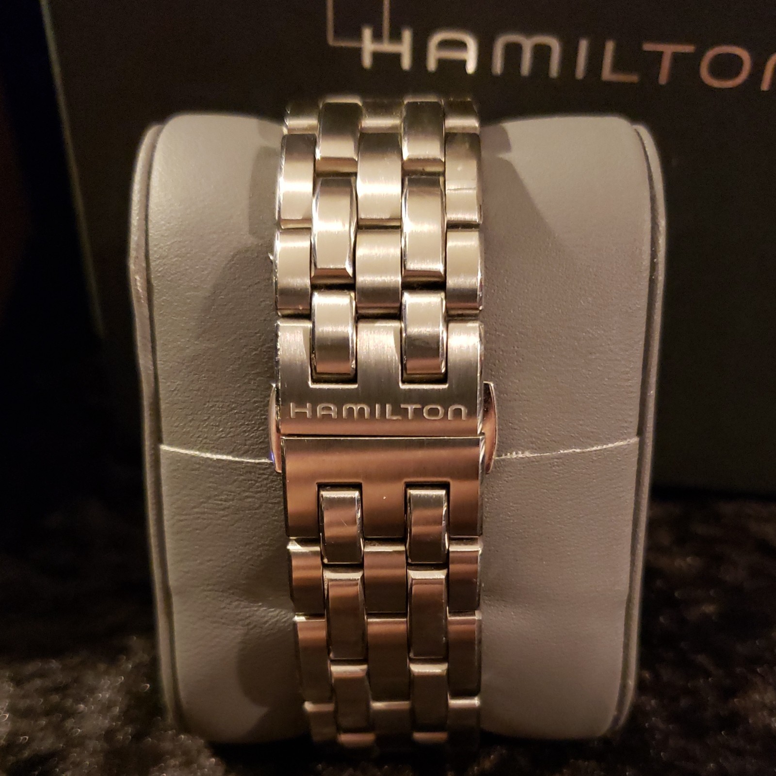 HAMILTON Jazzmaster Open Heart H32705141 Automatic Blue Dial Men’s Watch