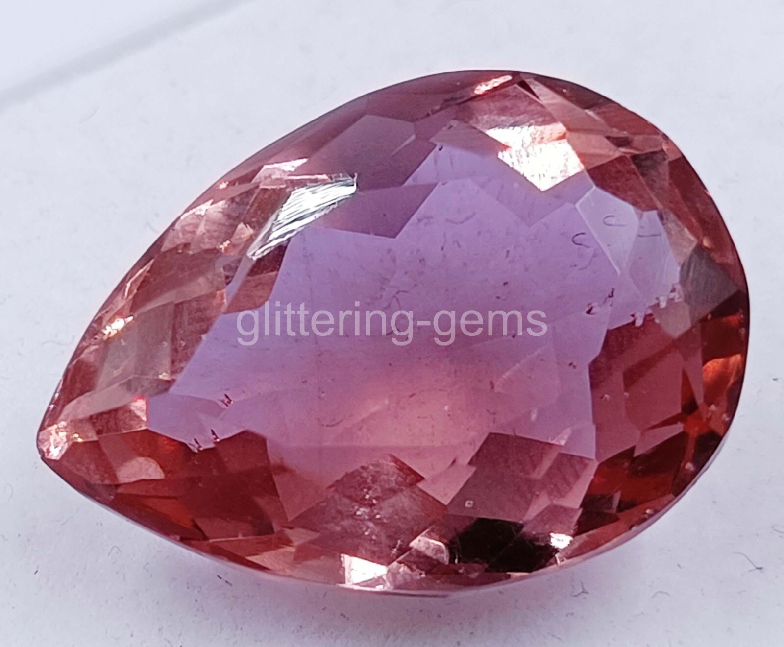 Pear Cut Natural Color Changing Alexandrite Stone 23.60 Ct IGL Loose Gems 5JJN