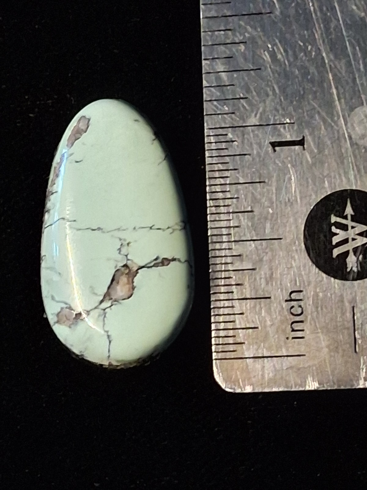New Ultra Rare Broken Arrow Varisite (Carmel Variation) Cabochon 17 Carats