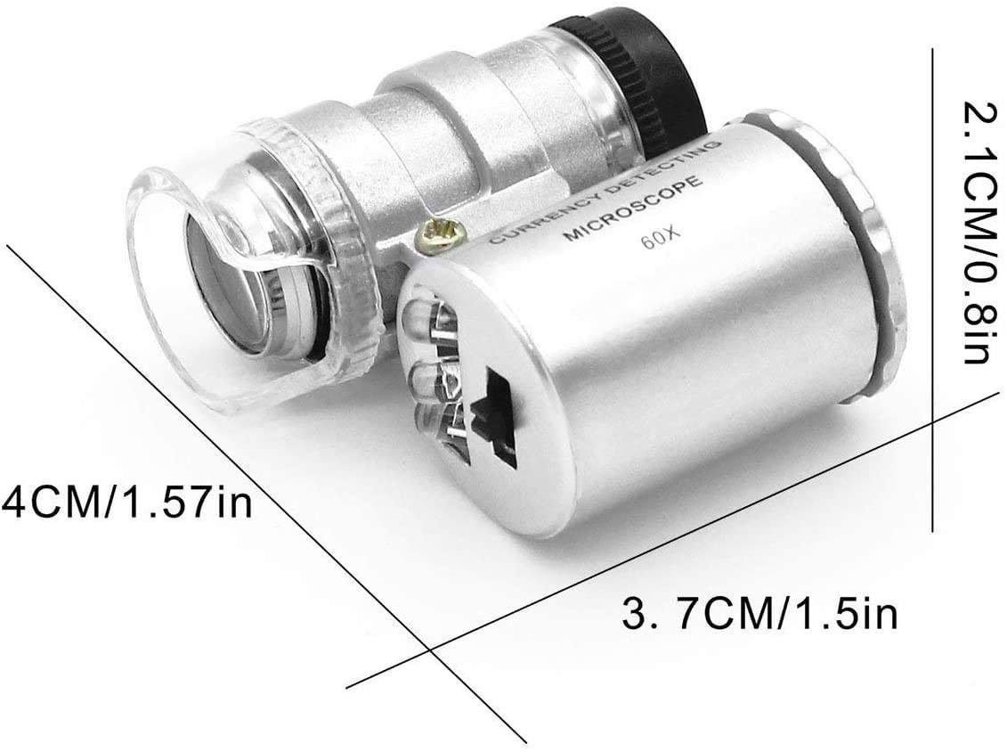 Professional Diamond Tester Pen with 60X Loupe Magnifier – Jewelry Selector Tool
