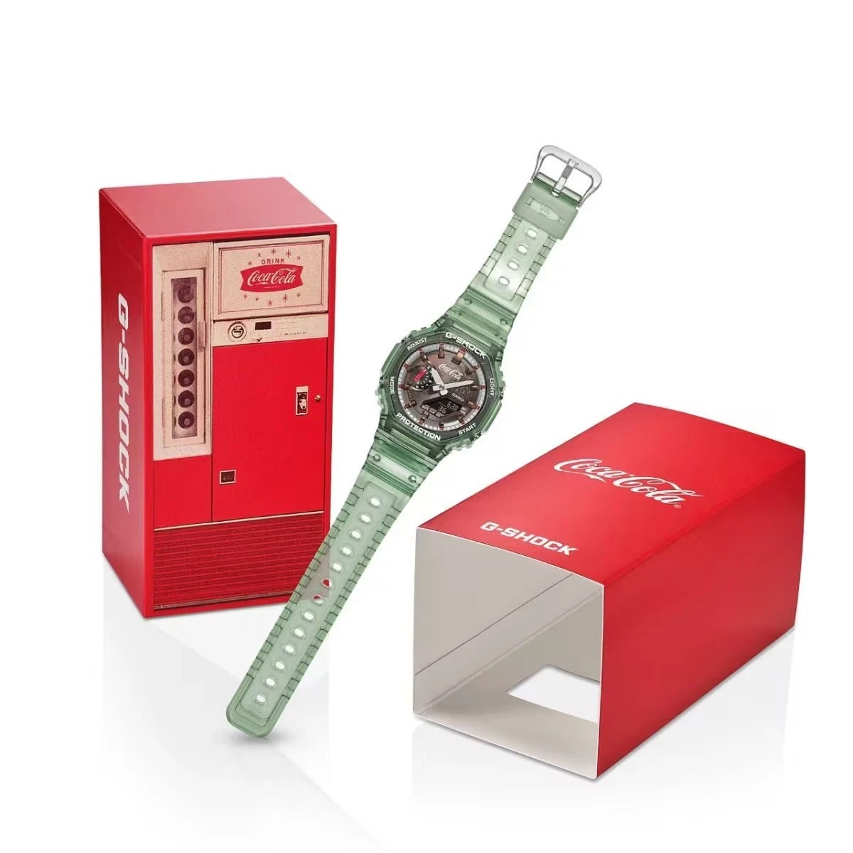Casio G-SHOCK Coca Cola GA-2100CC-3A 140th Anniversary PREORDER CONFIRMED-