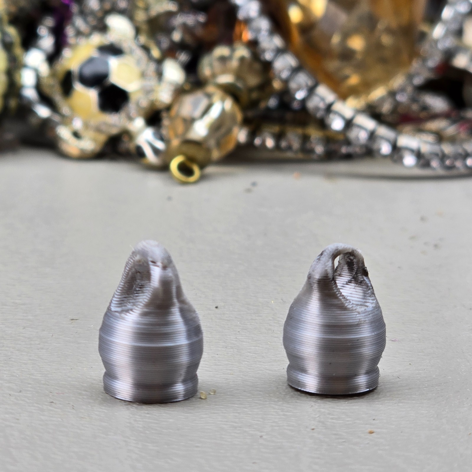 Jewelry Test Magnet 2 Pack N50 Keychain Gold Silver Neodymium Reseller Tester