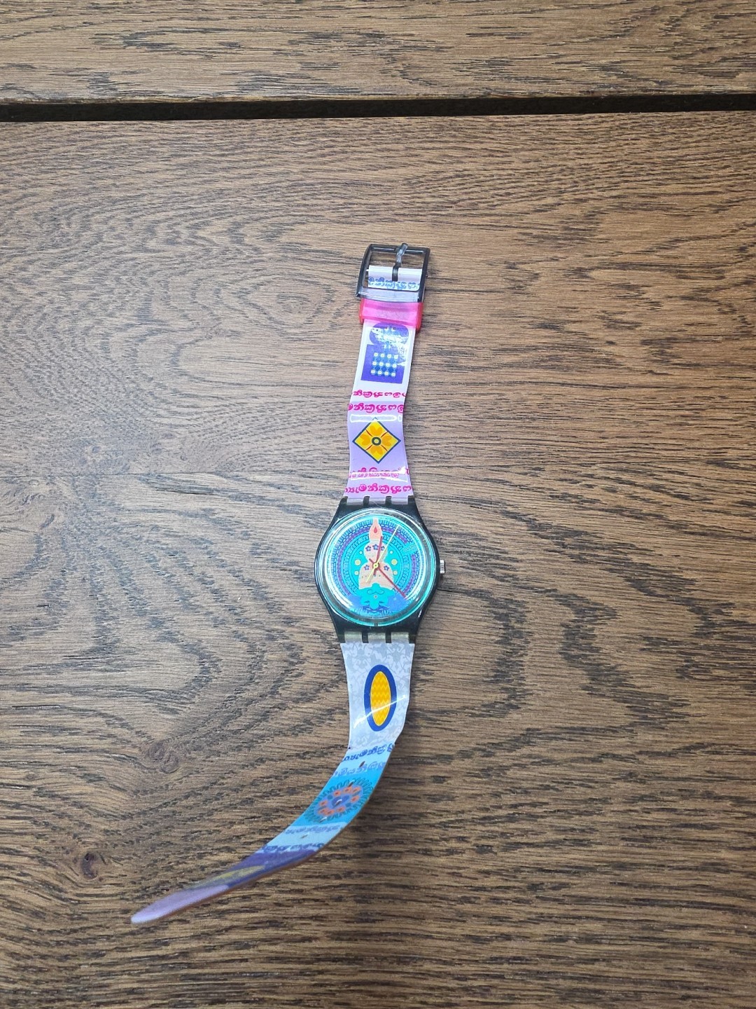 Swatch Sari Watch GK147 Vintage 1994 PARTS REPAIR NOT WORKING ONLY