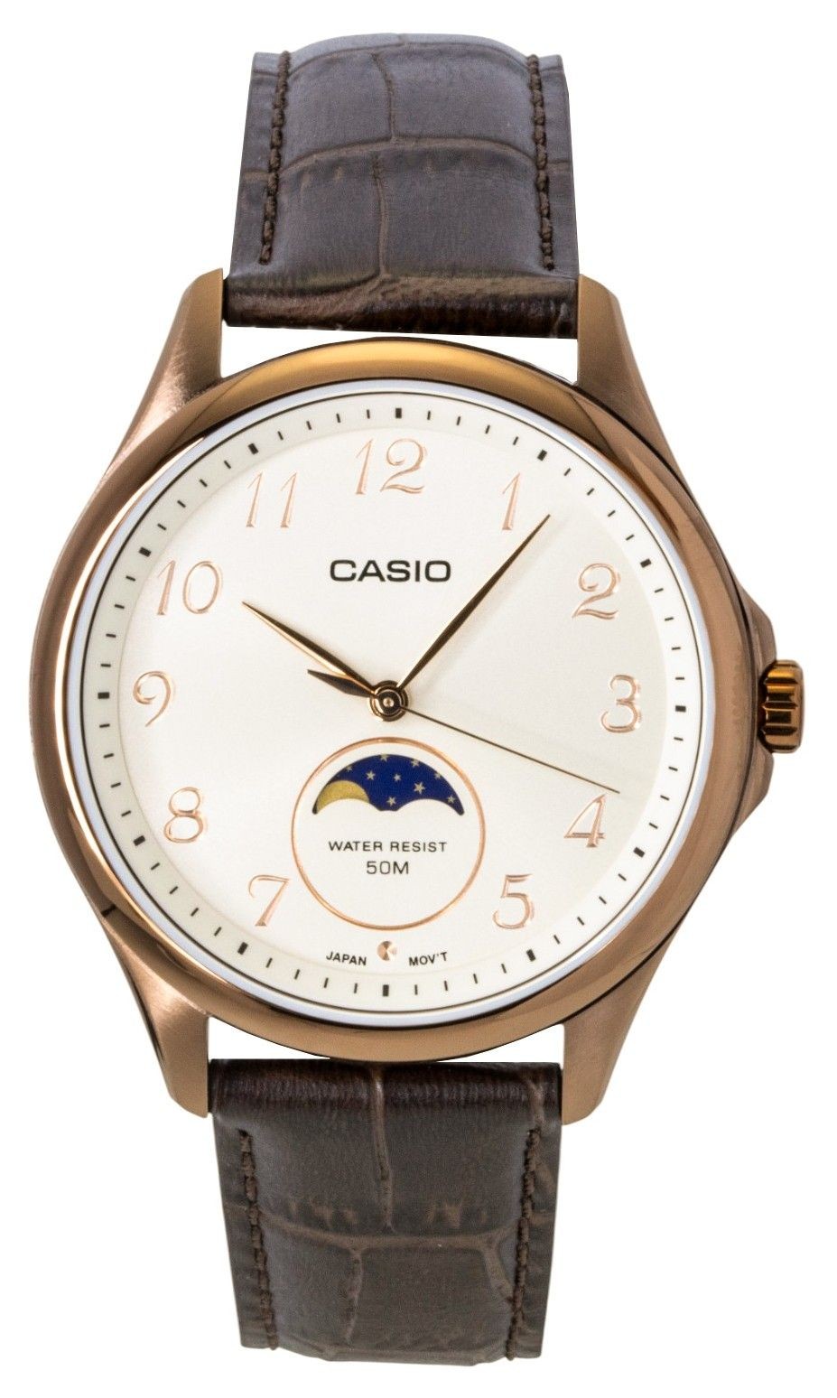 Casio Standard Ivory Dial Quartz Casual 50M MTP-M110RL-5AV Men’s Watch