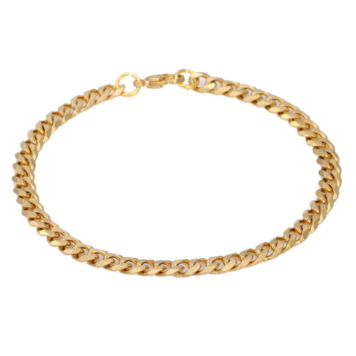 3/5/7/9/11mm Curb Cuban Chain Necklace Bracelet Gold Plated Stainless Steel Jewe