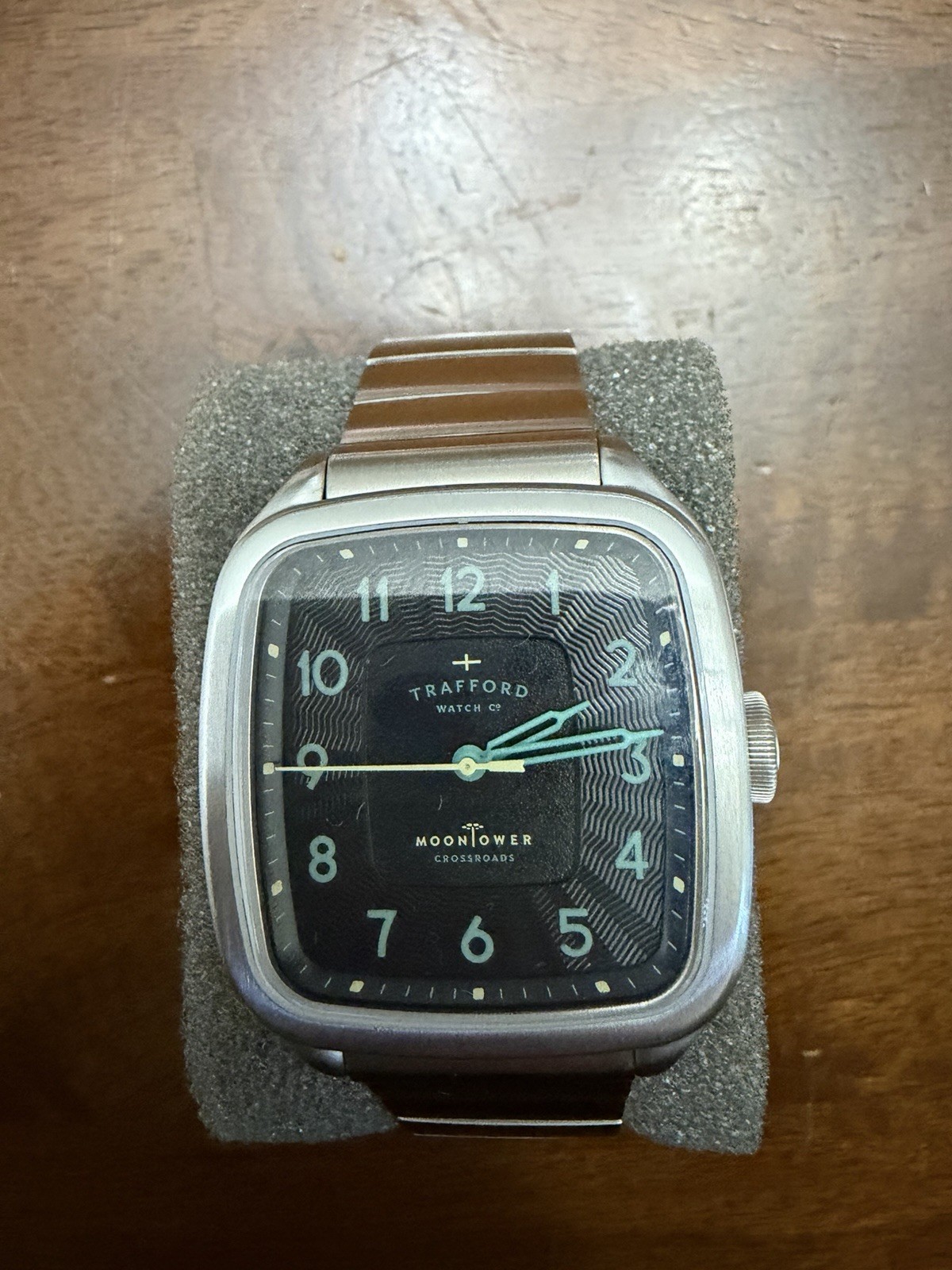 Trafford Watch Co. Crossroads Moon Tower Edition + Metal Bracelet