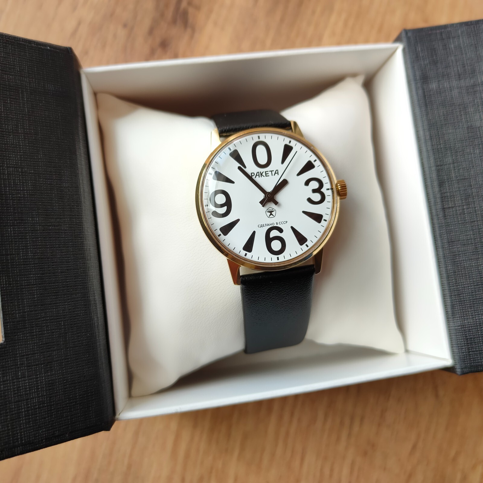 Raketa BIG ZERO mechanical 2609 Raketa small zero raketa 0 white watch