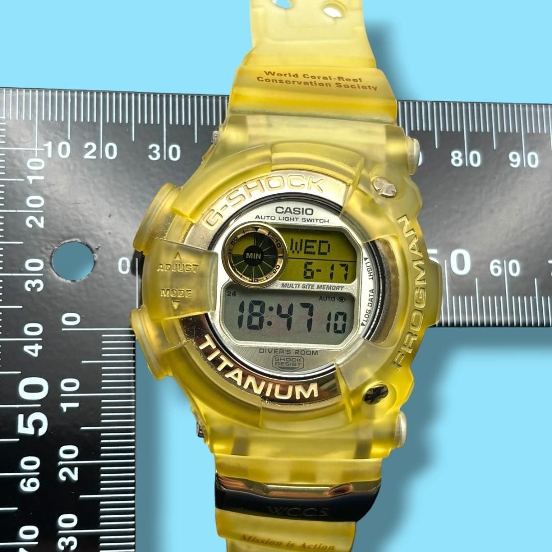 Excellent Condition Working Casio G-Shock Frogman W.C.C.S Men’s Wristwatch