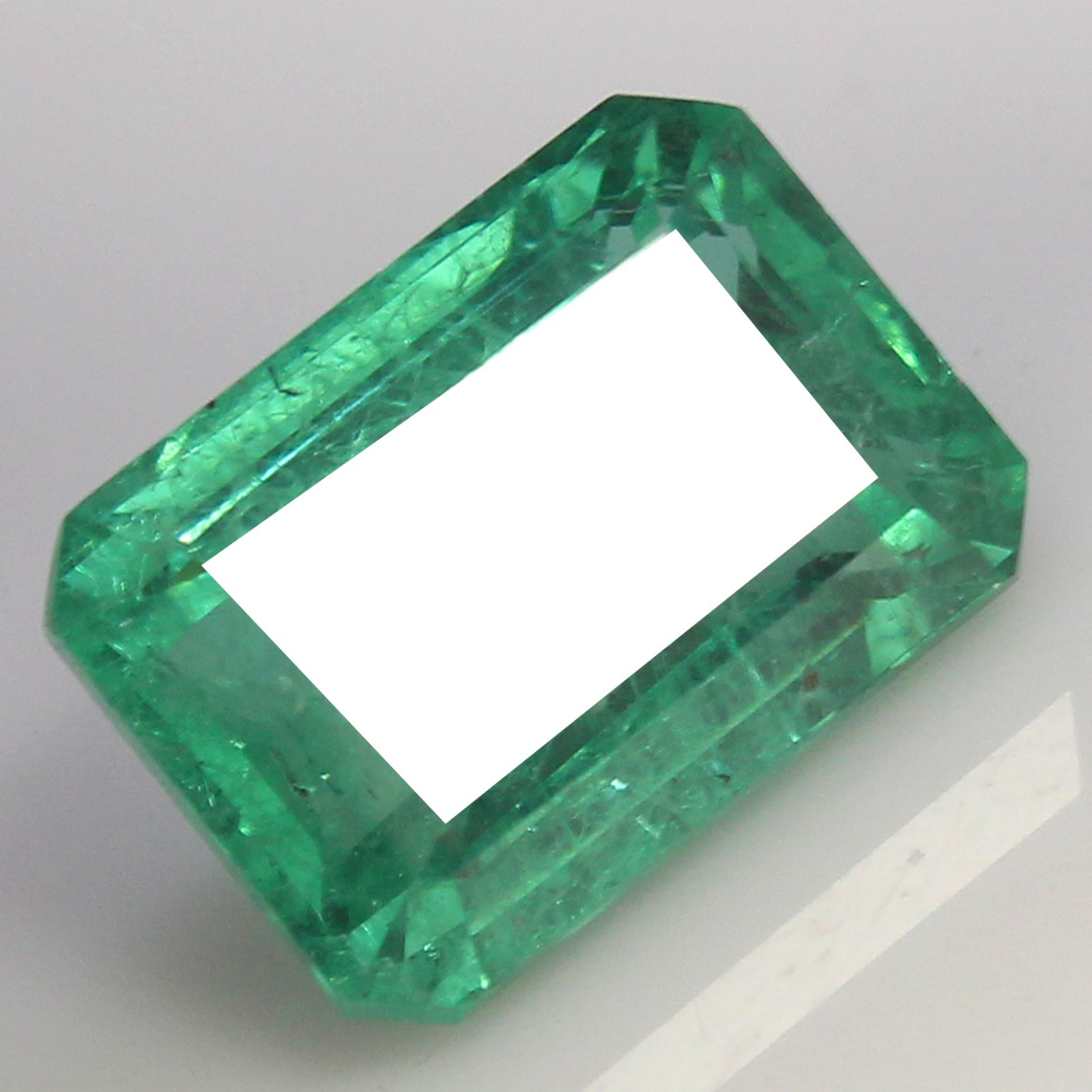 Natural Certified MUZO Colombian Emerald 7×9 MM Emerald Cut Stunning Gemstones