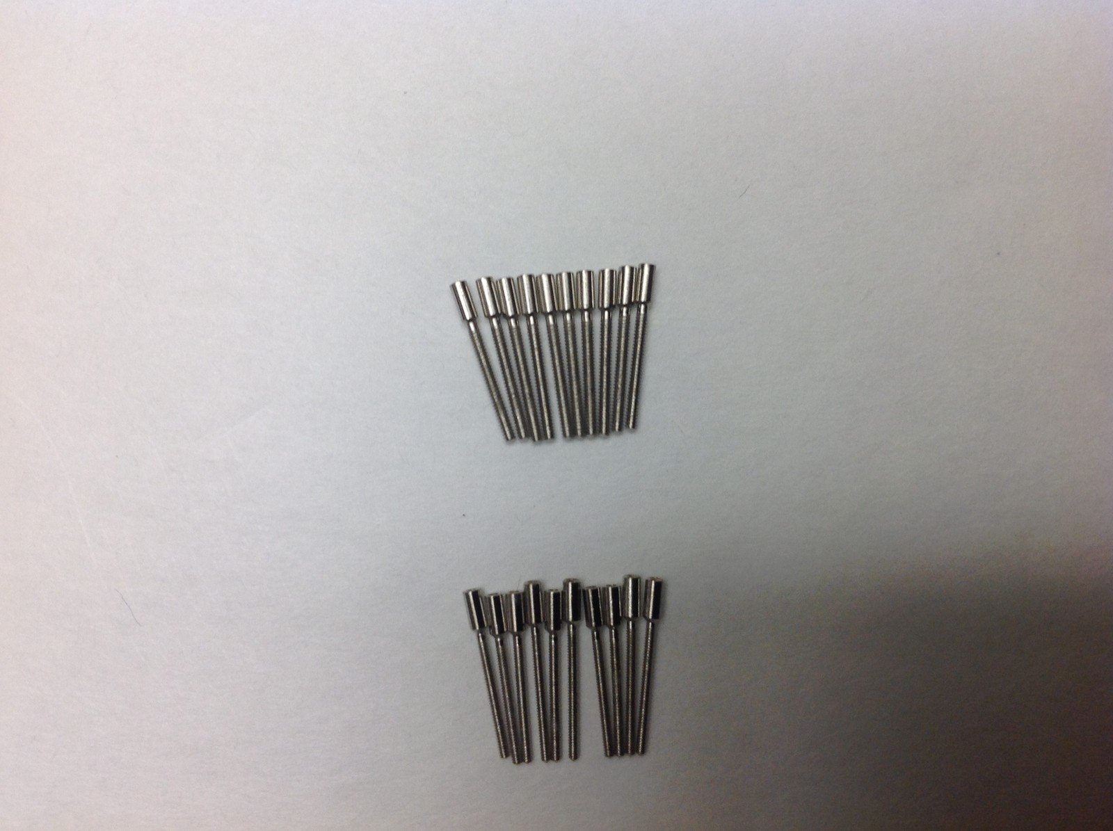 20 Watch Stem Extender/Extensions 0.9MM and 0.7MM 10pec each Stainlees steel