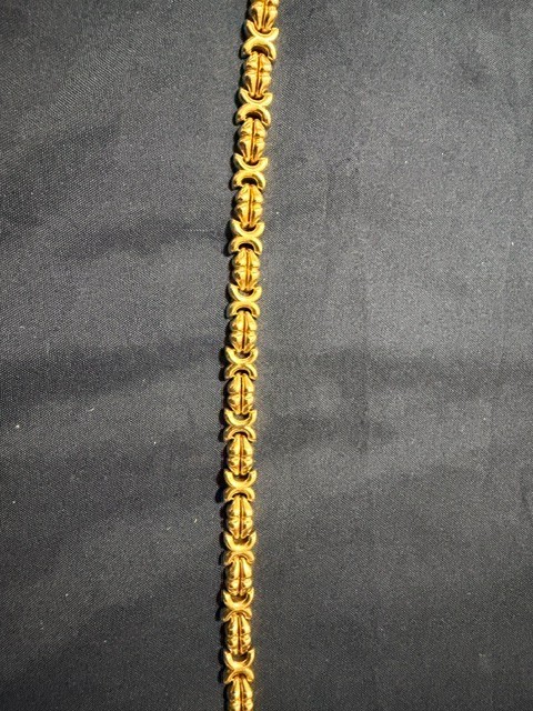 14kt gold chain 18 inch solid gold