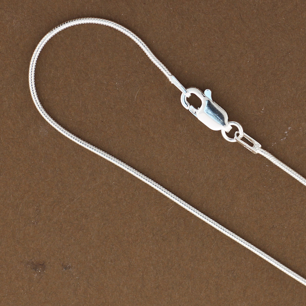 .925 Sterling Silver Snake Chains. Wholesale Chains: 16″,18″,20″,22″,24″,30
