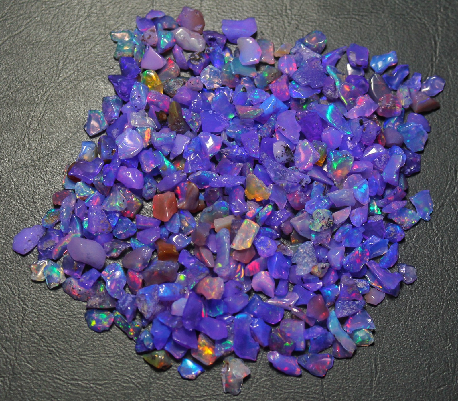 200 Pcs Lot AAA Natural Multi Flash Ethiopian Opal Rough Welo Fire Opal Stone