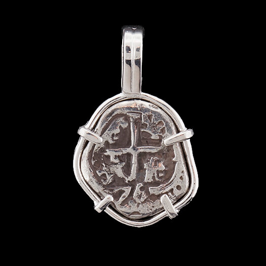 Atocha Sunken Tresure Jewelry – Odd 1 Reale Silver Coin Pendant