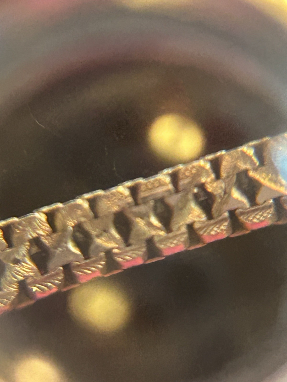 14k Solid Gold Vintage Italian Bracelet, 7”, 3g, 0.14oz. Unique Design.