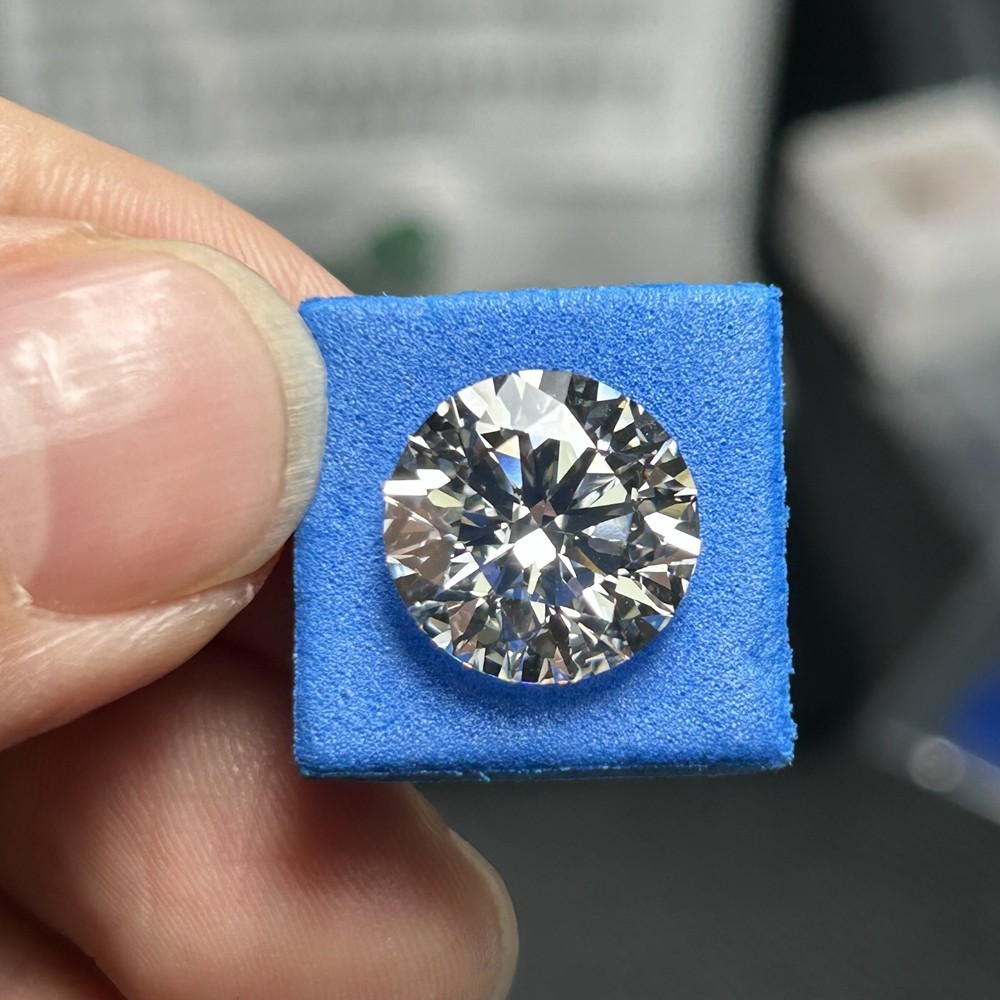 1.13 CT Round Brilliant Lab Grown CVD Diamond D Color VVS1 IGI Certified