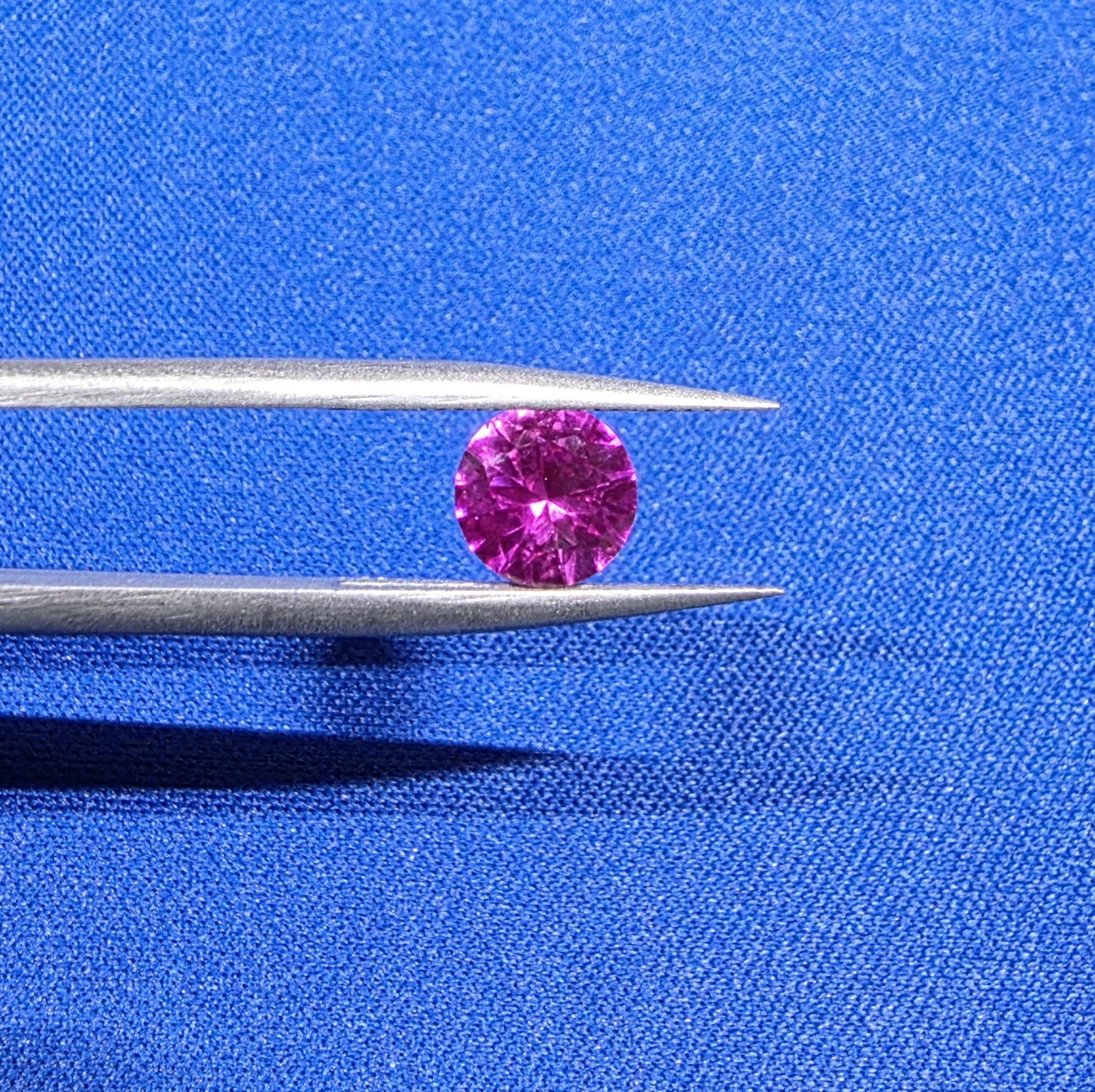 Natural Pink Ruby 7mm Round Cut 1.90ct Unheated Loose Gemstone Sri Lanka