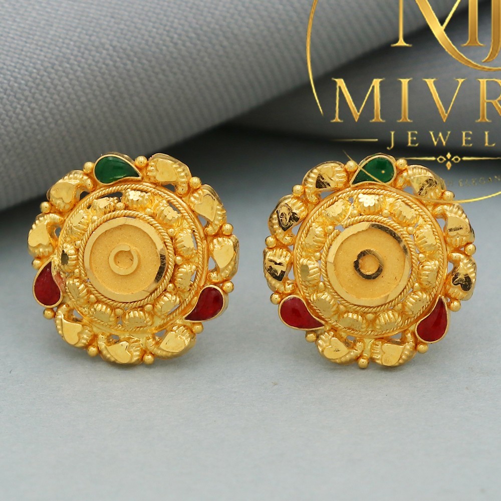 Elegant Fairy Princess Gold Jewelry Gift Halloween Special Occasion Earrings