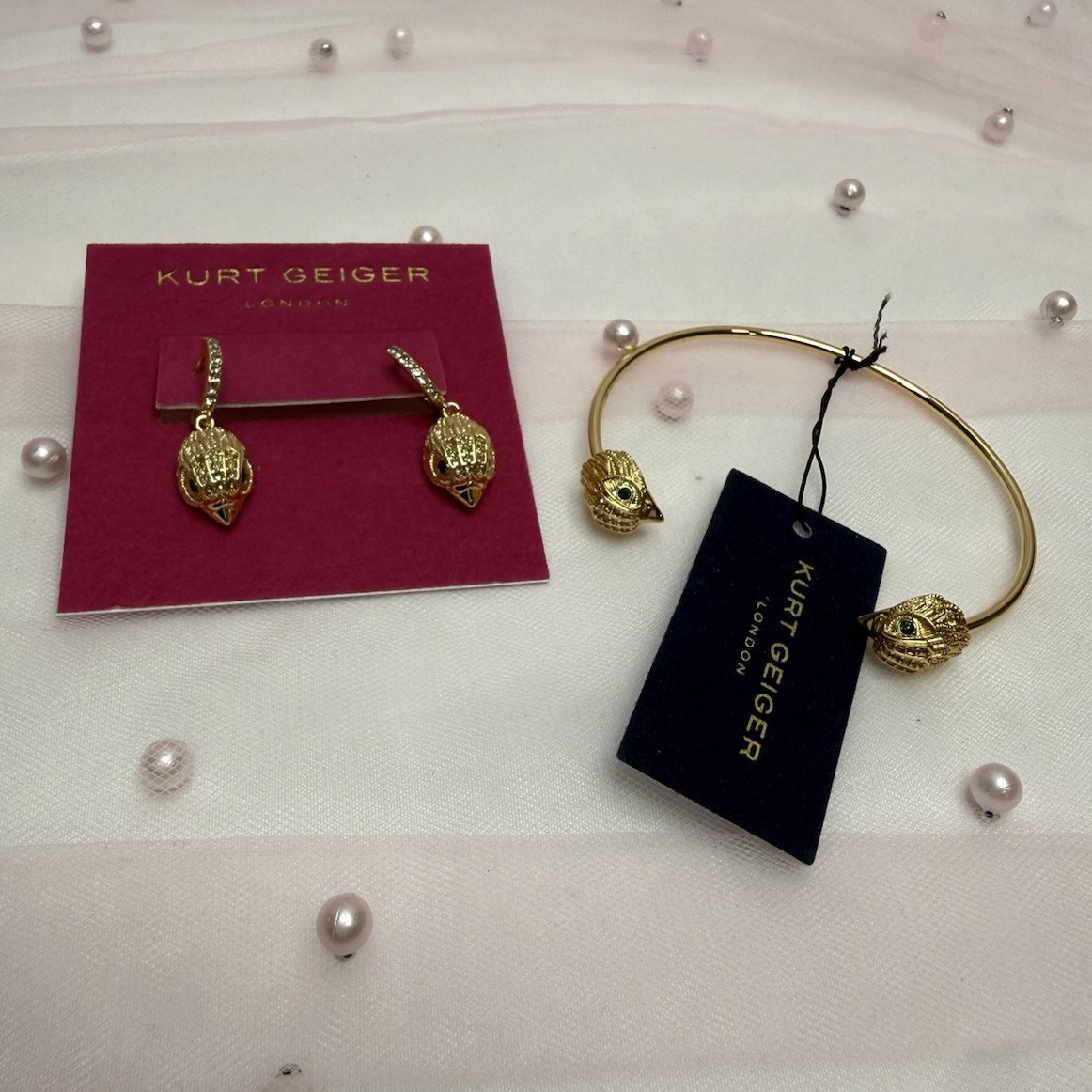 Kurt Geiger Earrings & Bracelet Set