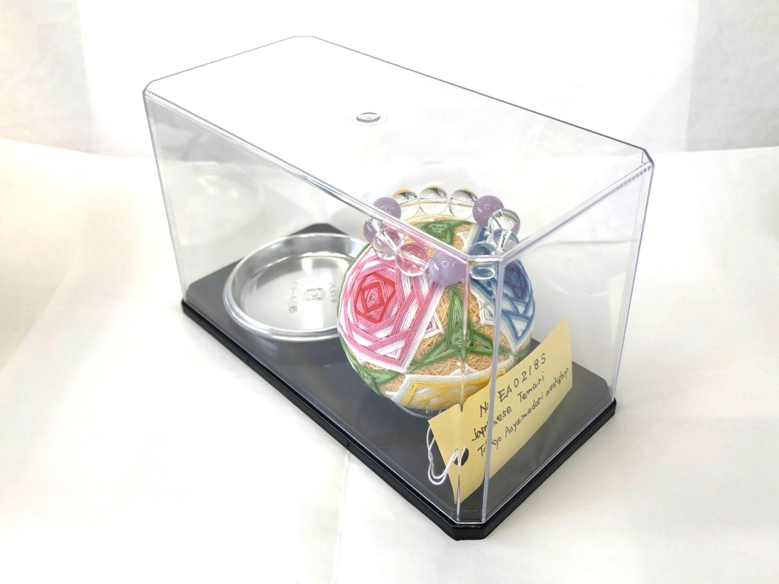 Rose Accessory Display Case Gift Box Japanese Handmade by Me 218Sc23