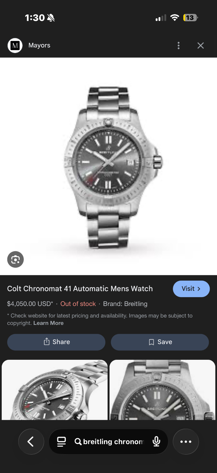 colt chronomat 41