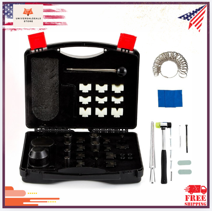 Heavy Duty Ring Bender Tool Kit for Spoon Rings Jewelry Making