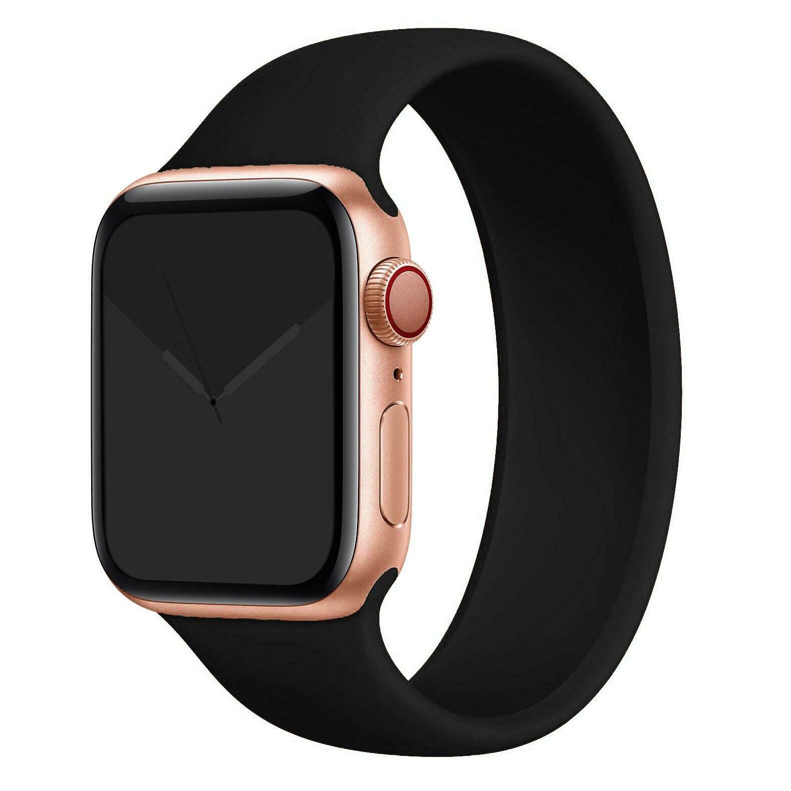 Silicone Solo Loop Band Strap Hot For Apple Watch Series 6 7 8 9 10 42/44/45 mm