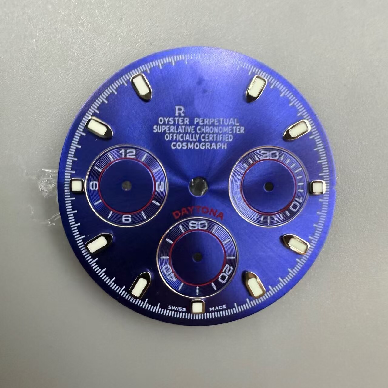29.5mm Multi-functional Watch Dial Green Luminous For VK63 Movement Watch Parts