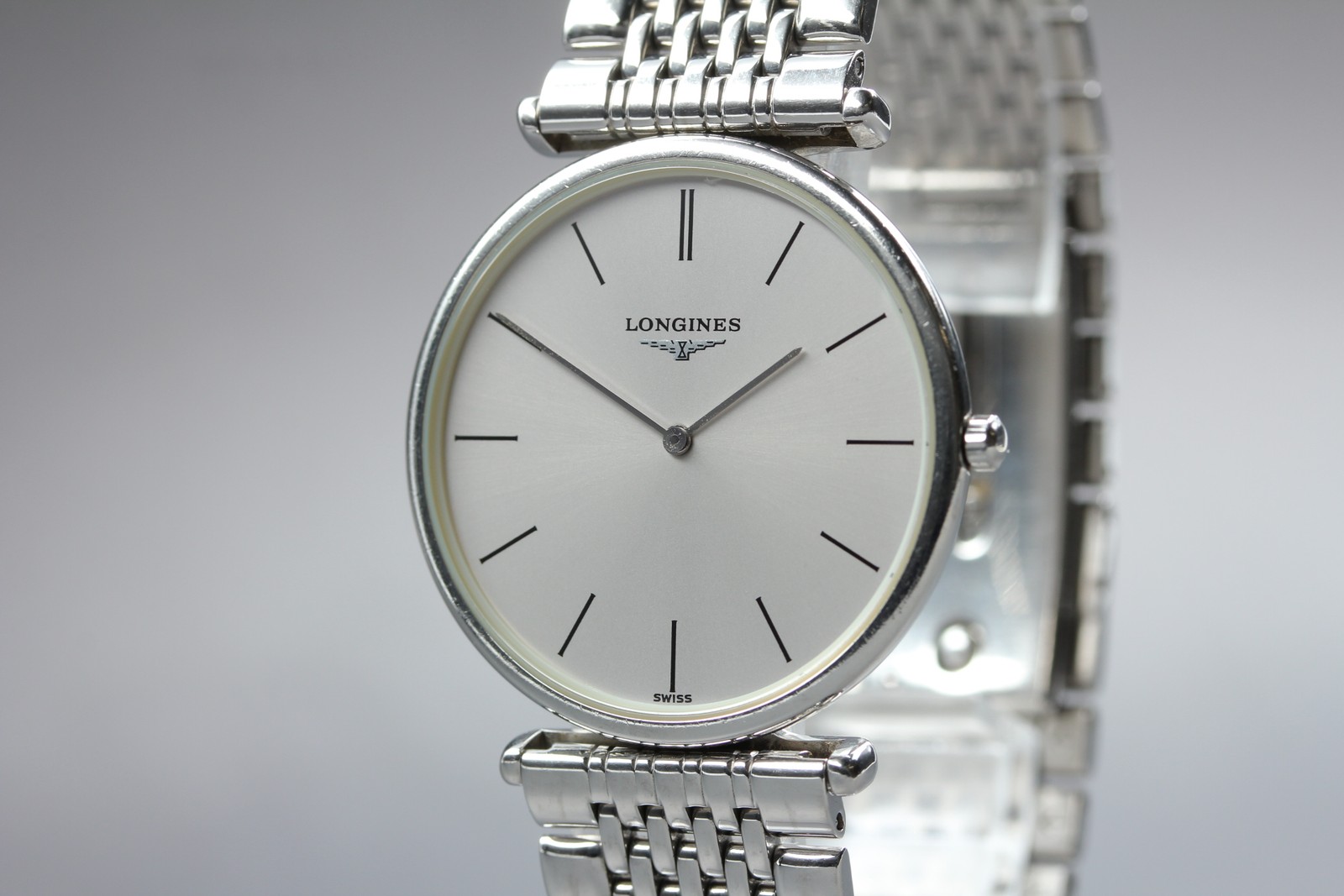 Longines Grand Classic L4.635.4 Men’s Watch 33mm Silver Dial Quartz [Near MINT]