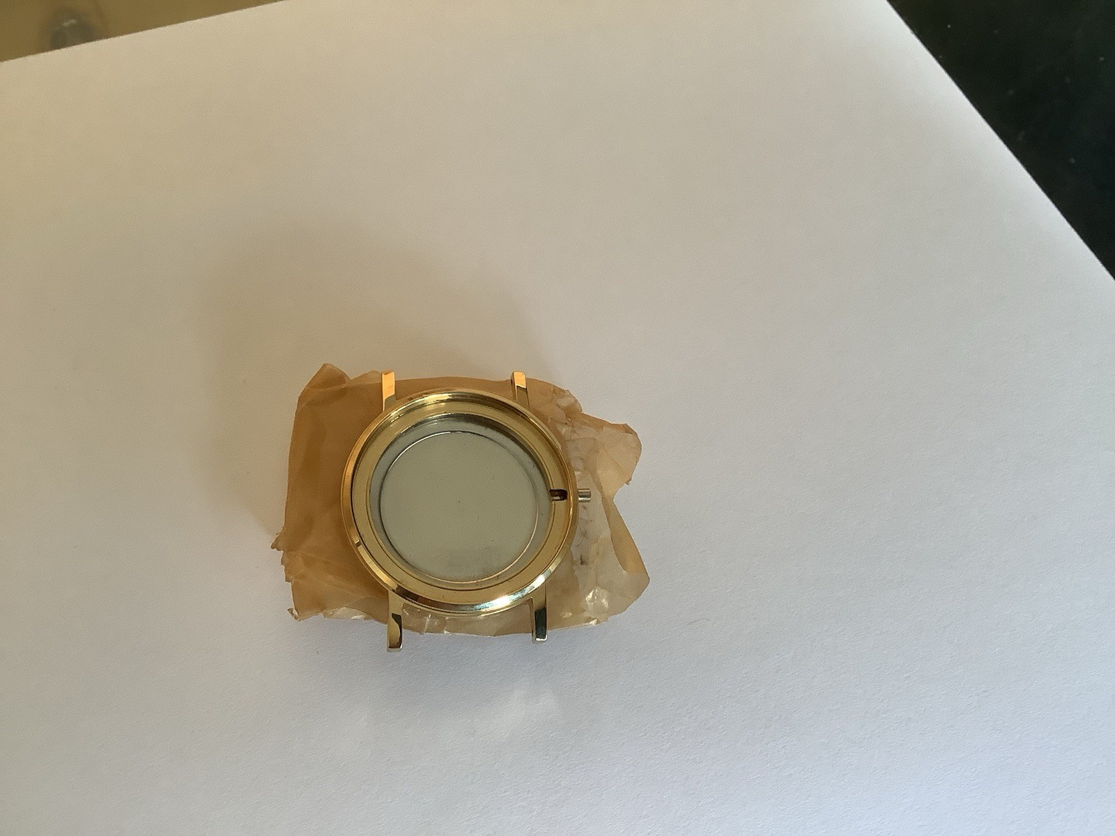 Benrus Vintage 33.5 mm case, more than 50 years old, still in original packaging