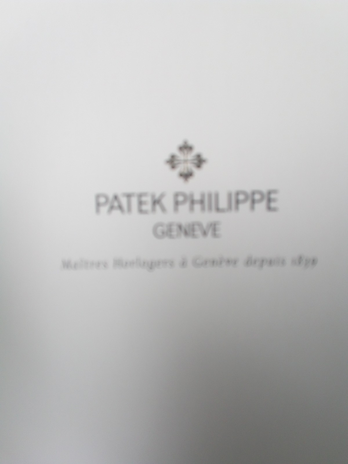 Patek Philippe Collection 2010-2011 Catalog Booklet (2010-Now)