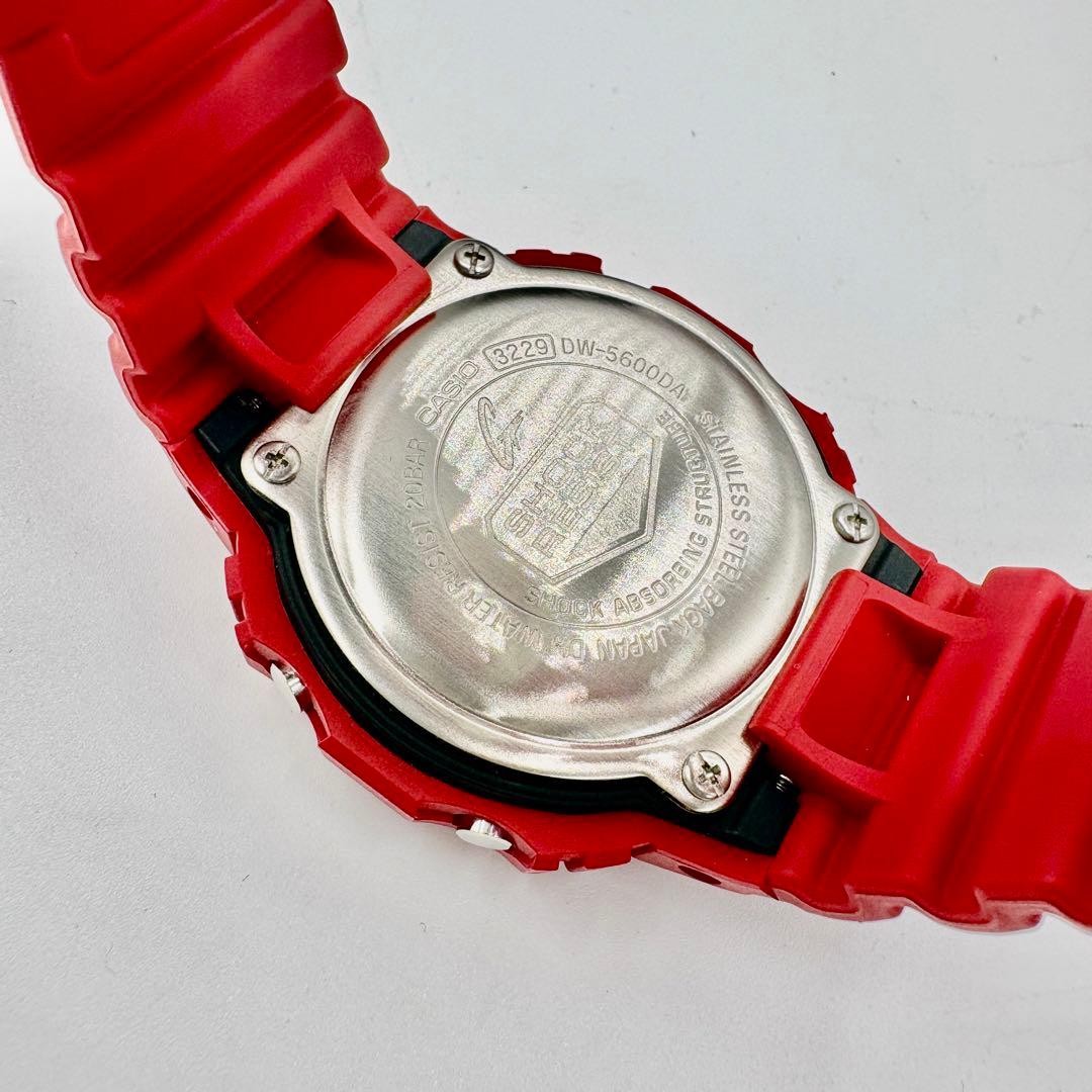 CASIO G-SHOCK DW-5600DA-4JR Red BlackEyePatch Limited Edition