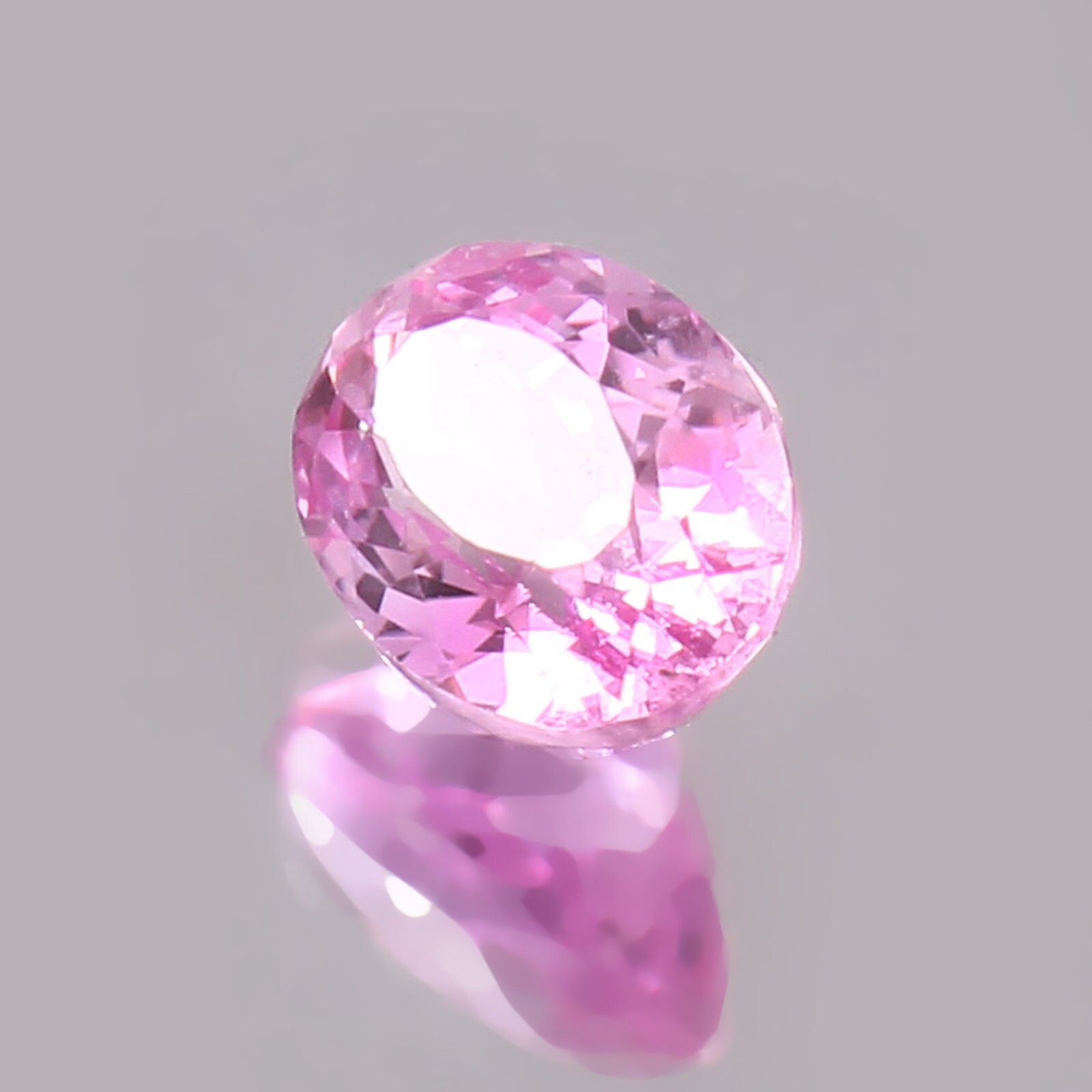 Wonderfull Natural Flawless Ceylon Pink Sapphire Loose Oval Gemstone Cut 8×6 MM