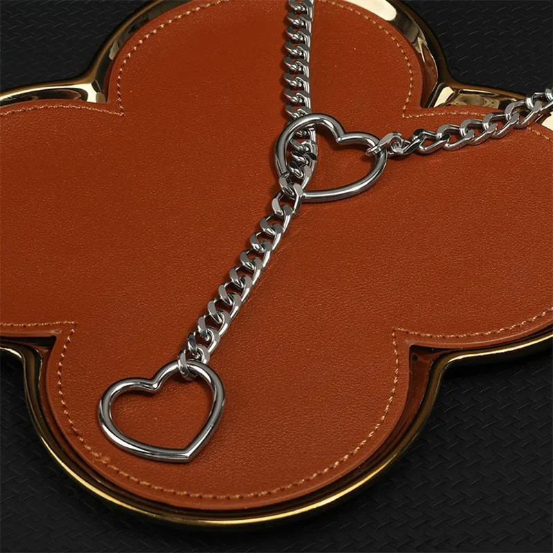 BDSM Adjustable Choker Chain Necklace O-Ring for Women Necklace Jewelry Slip