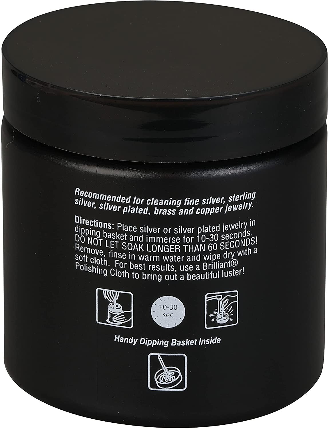 Brilliant Silver Dip Cleaner Tarnish Remover Liquid 8 fl oz