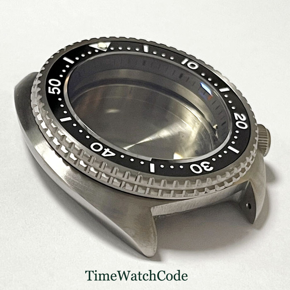 Titanium Watch Case Fit For NH35 NH36 20ATM 200M AR Coating Sapphire Crystal