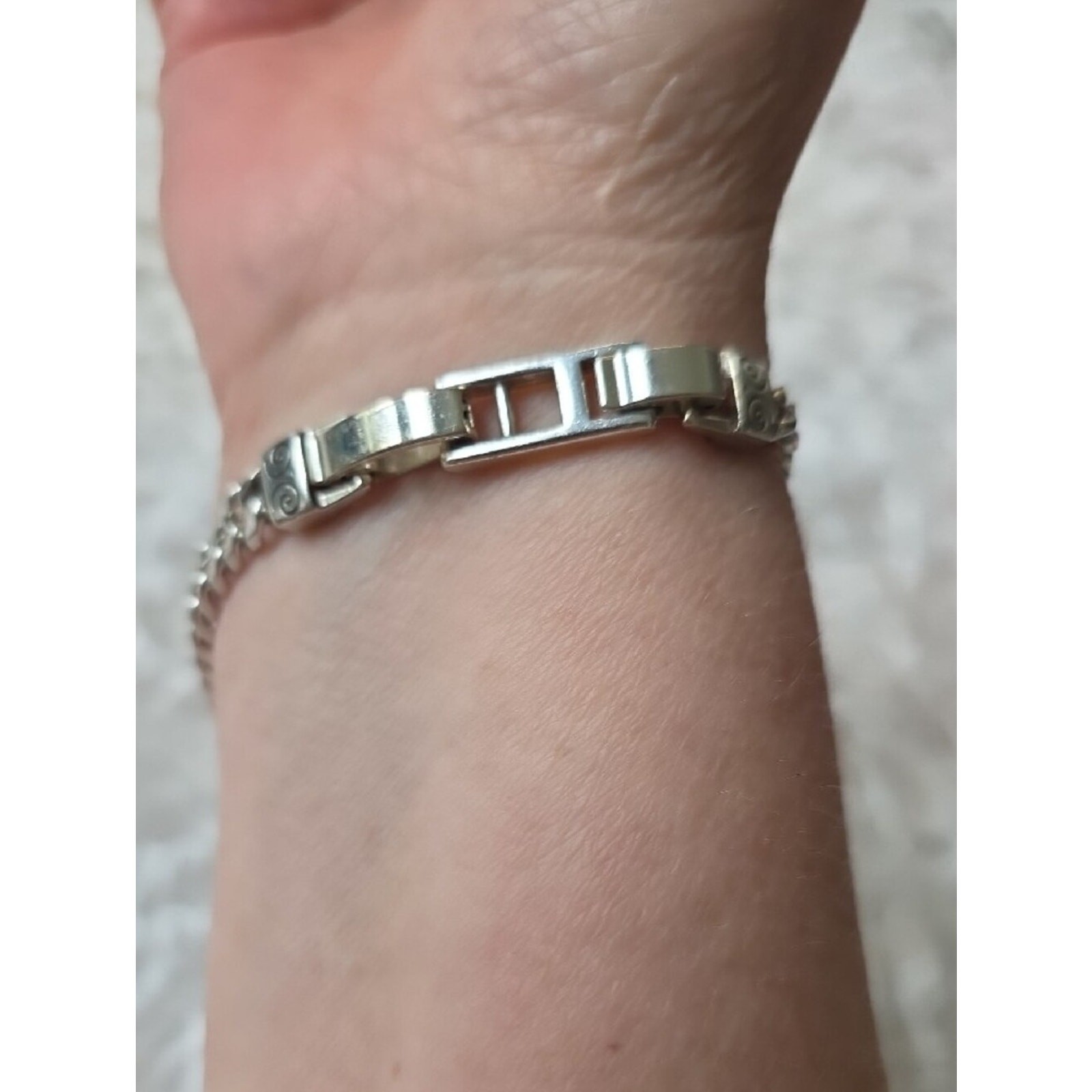 Brighton ‘Friends’ Engraved Silver-Tone ID Bracelet